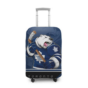 Чехол для чемодана 3D с принтом Toronto Maple Leafs в Екатеринбурге, 86% полиэфир, 14% спандекс | двустороннее нанесение принта, прорези для ручек и колес | nhl | stanley cup | toronto maple leafs | валиев | кубок стенли | кубок стэнли | мэпл лифс | нхл | сошников | торонто | торонто мейпл лифс | хоккей | хоккейный клуб