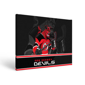 Холст прямоугольный с принтом New Jersey Devils в Екатеринбурге, 100% ПВХ |  | new jersey devils | nhl | stanley cup | дъяволы нью джерси | калинин | кубок стенли | кубок стэнли | нхл | нью джерси девилз | хоккей | хоккейный клуб