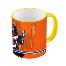 Кружка 3D с принтом New York Islanders в Екатеринбурге, керамика | ёмкость 330 мл | Тематика изображения на принте: new york islanders | nhl | stanley cup | айлендерс | кубок стенли | кубок стэнли | кулемин | нхл | нью йорк айлендерс | хоккей | хоккейный клуб