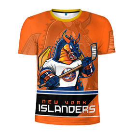Мужская футболка 3D спортивная с принтом New York Islanders в Екатеринбурге, 100% полиэстер с улучшенными характеристиками | приталенный силуэт, круглая горловина, широкие плечи, сужается к линии бедра | new york islanders | nhl | stanley cup | айлендерс | кубок стенли | кубок стэнли | кулемин | нхл | нью йорк айлендерс | хоккей | хоккейный клуб