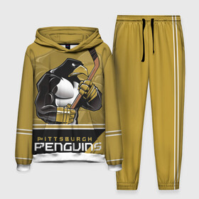 Мужской костюм 3D (с толстовкой) с принтом Pittsburgh Penguins в Екатеринбурге,  |  | Тематика изображения на принте: nhl | pittsburgh penguins | stanley cup | кросби | кубок стенли | кубок стэнли | малкин | нхл | пингвинс | питтсбург пингвинз | сидни кросби | хоккей | хоккейный клуб