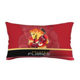 Подушка 3D антистресс с принтом Calgary Flames в Екатеринбурге, наволочка — 100% полиэстер, наполнитель — вспененный полистирол | состоит из подушки и наволочки на молнии | Тематика изображения на принте: calgary flames | nhl | stanley cup | калгари флэймз | кубок стенли | кубок стэнли | нхл | флэймс | хоккей | хоккейный клуб