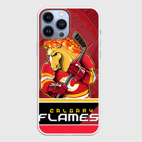 Чехол для iPhone 13 Pro Max с принтом Calgary Flames в Екатеринбурге,  |  | calgary flames | nhl | stanley cup | калгари флэймз | кубок стенли | кубок стэнли | нхл | флэймс | хоккей | хоккейный клуб