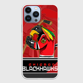 Чехол для iPhone 13 Pro Max с принтом Chicago Blackhawks в Екатеринбурге,  |  | chicago blackhawks | nhl | stanley cup | анисимов | блэкхокс | кубок стенли | кубок стэнли | нхл | панарин | хоккей | хоккейный клуб | чикаго | чикаго блэкхокс