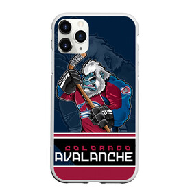 Чехол для iPhone 11 Pro Max матовый с принтом Colorado Avalanche в Екатеринбурге, Силикон |  | Тематика изображения на принте: colorado avalanche | nhl | stanley cup | варламов | григоренко | колорадо | колорадо эвеланш | кубок стенли | кубок стэнли | нхл | тютин | хоккей | хоккейный клуб