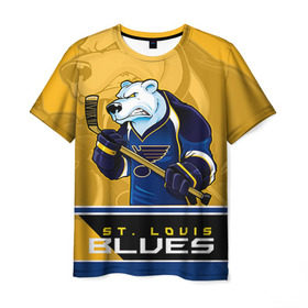 Мужская футболка 3D с принтом St. Louis Blues в Екатеринбурге, 100% полиэфир | прямой крой, круглый вырез горловины, длина до линии бедер | nhl | st. louis blues | stanley cup | йори | кубок стенли | кубок стэнли | лехтеря | луис блюз | нхл | сент луис | сент луис блюз | тарасенко | хоккей | хоккейный клуб