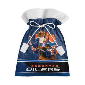 Подарочный 3D мешок с принтом Edmonton Oilers в Екатеринбурге, 100% полиэстер | Размер: 29*39 см | Тематика изображения на принте: edmonton oilers | nhl | stanley cup | кубок стенли | кубок стэнли | нхл | хоккей | хоккейный клуб | эдмонтон | эдмонтон ойлерз | якупов