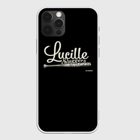 Чехол для iPhone 12 Pro с принтом Lucille Sluggers 4 в Екатеринбурге, силикон | область печати: задняя сторона чехла, без боковых панелей | the walking dead | бита | зомби | ниган | ужасы | ходячие