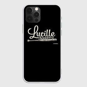 Чехол для iPhone 12 Pro Max с принтом Lucille Sluggers 4 в Екатеринбурге, Силикон |  | Тематика изображения на принте: the walking dead | бита | зомби | ниган | ужасы | ходячие