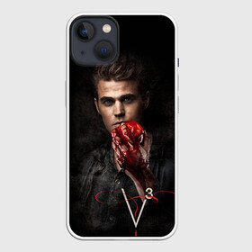 Чехол для iPhone 13 с принтом Дневники вампира 10 в Екатеринбурге,  |  | the vampire diaries | вампир | вампиры | деймон | дневники вампира | древнейшие | дэймон | дэймон сальваторе | елега гилберт | елена | сальваторе | стефан | стефан сальваторе | стэфан