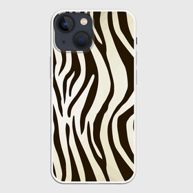 Чехол для iPhone 13 mini с принтом Шкура зебры в Екатеринбурге,  |  | африка | животные | звери | зебра | фауна