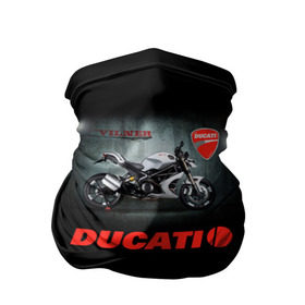 Бандана-труба 3D с принтом Ducati 4 в Екатеринбурге, 100% полиэстер, ткань с особыми свойствами — Activecool | плотность 150‒180 г/м2; хорошо тянется, но сохраняет форму | ducati | moto | дукати | мото | мотоцикл | мотоциклы