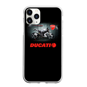 Чехол для iPhone 11 Pro Max матовый с принтом Ducati 4 в Екатеринбурге, Силикон |  | ducati | moto | дукати | мото | мотоцикл | мотоциклы