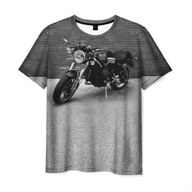 Мужская футболка 3D с принтом Ducati 1 в Екатеринбурге, 100% полиэфир | прямой крой, круглый вырез горловины, длина до линии бедер | ducati | moto | дукати | мото | мотоцикл | мотоциклы