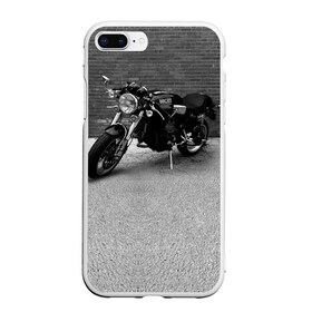 Чехол для iPhone 7Plus/8 Plus матовый с принтом Ducati 1 в Екатеринбурге, Силикон | Область печати: задняя сторона чехла, без боковых панелей | Тематика изображения на принте: ducati | moto | дукати | мото | мотоцикл | мотоциклы