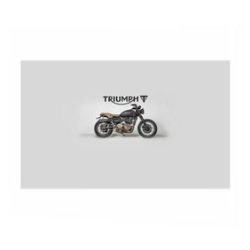 Бумага для упаковки 3D с принтом Triumph 2 в Екатеринбурге, пластик и полированная сталь | круглая форма, металлическое крепление в виде кольца | moto | triumph | мотоцикл | мотоциклы | триумф