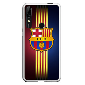 Чехол для Honor P Smart Z с принтом Barcelona FC в Екатеринбурге, Силикон | Область печати: задняя сторона чехла, без боковых панелей | барса | барселона | испания | клуб | фк | футбол | футбольный