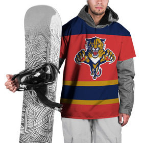 Накидка на куртку 3D с принтом Florida Panthers в Екатеринбурге, 100% полиэстер |  | florida panthers | hockey | nhl | нхл | хоккей