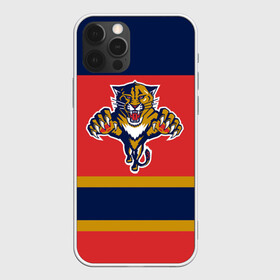 Чехол для iPhone 12 Pro с принтом Florida Panthers в Екатеринбурге, силикон | область печати: задняя сторона чехла, без боковых панелей | florida panthers | hockey | nhl | нхл | хоккей