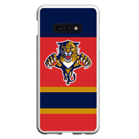 Чехол для Samsung S10E с принтом Florida Panthers в Екатеринбурге, Силикон | Область печати: задняя сторона чехла, без боковых панелей | florida panthers | hockey | nhl | нхл | хоккей