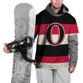 Накидка на куртку 3D с принтом Ottawa Senators O в Екатеринбурге, 100% полиэстер |  | hockey | nhl | ottawa senators | нхл | хоккей