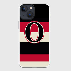 Чехол для iPhone 13 mini с принтом Ottawa Senators O в Екатеринбурге,  |  | hockey | nhl | ottawa senators | нхл | хоккей