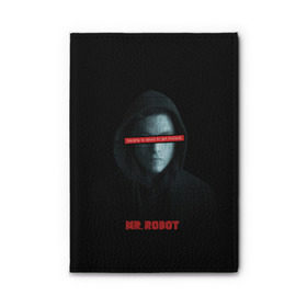 Обложка для автодокументов с принтом Mr Robot в Екатеринбурге, натуральная кожа |  размер 19,9*13 см; внутри 4 больших “конверта” для документов и один маленький отдел — туда идеально встанут права | fsociety | mr robot | анонимус | мистер робот