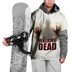 Накидка на куртку 3D с принтом The Walking Dead в Екатеринбурге, 100% полиэстер |  | Тематика изображения на принте: the walking dead | америка | апокалипсис | глен | дерил | зомби | карл | кровь | рик | сша | ходячие мертвецы