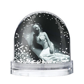 Снежный шар с принтом Lady Gaga в Екатеринбурге, Пластик | Изображение внутри шара печатается на глянцевой фотобумаге с двух сторон | american horror story | американская история ужасов