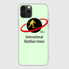 Чехол для iPhone 12 Pro Max с принтом IBU в Екатеринбурге, Силикон |  | biathlon | ibu | international biathlon union | биатлон | гонка | зимний спорт | кубок мира | олимпиада | спорт | спринт | чемпионат | чемпионат мира | эстафета
