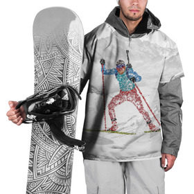 Накидка на куртку 3D с принтом Спортсмен биатлонист в Екатеринбурге, 100% полиэстер |  | biathlon | биатлон | гонка | зимний спорт | кубок мира | олимпиада | спорт | спринт | чемпионат | чемпионат мира | эстафета