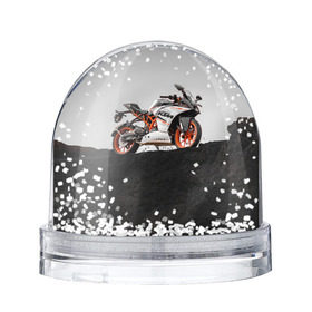 Снежный шар с принтом KTM 5 в Екатеринбурге, Пластик | Изображение внутри шара печатается на глянцевой фотобумаге с двух сторон | ktm | moto | катээм | ктм | мото | мотоцикл | мотоциклы