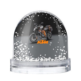 Снежный шар с принтом KTM 4 в Екатеринбурге, Пластик | Изображение внутри шара печатается на глянцевой фотобумаге с двух сторон | ktm | moto | катээм | ктм | мото | мотоцикл | мотоциклы