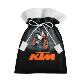 Подарочный 3D мешок с принтом KTM 2 в Екатеринбурге, 100% полиэстер | Размер: 29*39 см | ktm | moto | катээм | ктм | мото | мотоцикл | мотоциклы