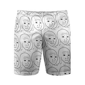Мужские шорты 3D спортивные с принтом I Know That Feel Bro в Екатеринбурге,  |  | мем | мемы
