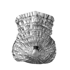 Бандана-труба 3D с принтом Хатифнатты в Екатеринбурге, 100% полиэстер, ткань с особыми свойствами — Activecool | плотность 150‒180 г/м2; хорошо тянется, но сохраняет форму | moomins | мумми тролль | папа
