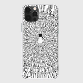 Чехол для iPhone 12 Pro Max с принтом Хатифнатты в Екатеринбурге, Силикон |  | Тематика изображения на принте: moomins | мумми тролль | папа