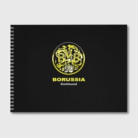 Альбом для рисования с принтом Borussia Dortmund в Екатеринбурге, 100% бумага
 | матовая бумага, плотность 200 мг. | боруссия | дортмунд
