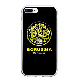 Чехол для iPhone 7Plus/8 Plus матовый с принтом Borussia Dortmund в Екатеринбурге, Силикон | Область печати: задняя сторона чехла, без боковых панелей | боруссия | дортмунд