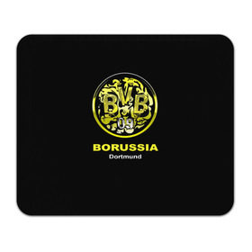 Коврик прямоугольный с принтом Borussia Dortmund в Екатеринбурге, натуральный каучук | размер 230 х 185 мм; запечатка лицевой стороны | боруссия | дортмунд