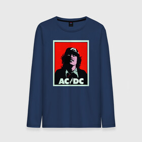 Мужской лонгслив хлопок с принтом AC/DC: T-SHIRT в Екатеринбурге, 100% хлопок |  | Тематика изображения на принте: acdc