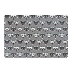 Магнитный плакат 3Х2 с принтом Злые котики в Екатеринбурге, Полимерный материал с магнитным слоем | 6 деталей размером 9*9 см | Тематика изображения на принте: дьявол | звезда | кот | котик | кошка | милота | пентаграмма | серый | юмор