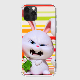 Чехол для iPhone 12 Pro Max с принтом Злой кролик в Екатеринбурге, Силикон |  | животные | злой | игрушка | кролик | мультфильм | тайная жизнь домашних животных