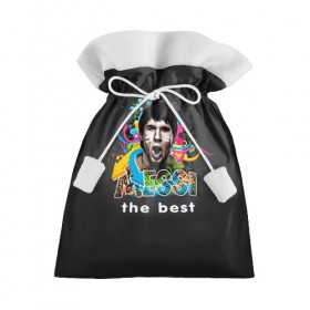 Подарочный 3D мешок с принтом Messi the best в Екатеринбурге, 100% полиэстер | Размер: 29*39 см | Тематика изображения на принте: 