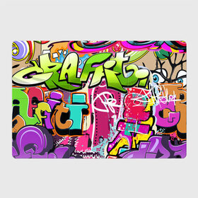 Магнитный плакат 3Х2 с принтом Граффити в Екатеринбурге, Полимерный материал с магнитным слоем | 6 деталей размером 9*9 см | Тематика изображения на принте: балон | граффити | краски | молодежь | рисунок | стена | стиль | улица | уличный образ