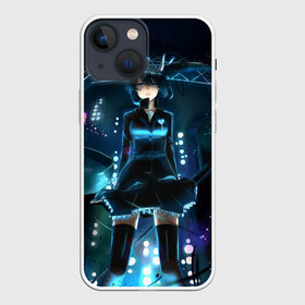 Чехол для iPhone 13 mini с принтом Свечение Мику Хацуне в Екатеринбурге,  |  | hatsune miku | miku | аниме | мику | мику хацунэ