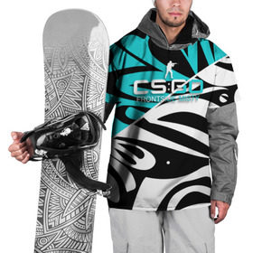 Накидка на куртку 3D с принтом cs:go - Frontside Misty Style (Снежный вихрь) в Екатеринбурге, 100% полиэстер |  | Тематика изображения на принте: ak47 | cs | csgo | frontside | misty | вихрь | го | кс | снежный