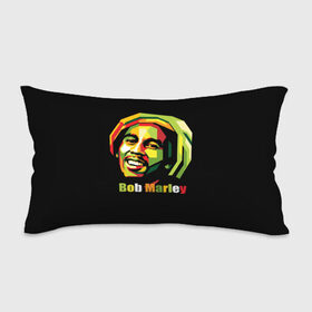 Подушка 3D антистресс с принтом Bob Marley в Екатеринбурге, наволочка — 100% полиэстер, наполнитель — вспененный полистирол | состоит из подушки и наволочки на молнии | Тематика изображения на принте: боб марли | регги