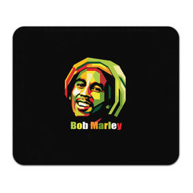 Коврик прямоугольный с принтом Bob Marley в Екатеринбурге, натуральный каучук | размер 230 х 185 мм; запечатка лицевой стороны | боб марли | регги