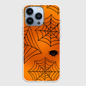 Чехол для iPhone 13 Pro с принтом Halloween в Екатеринбурге,  |  | cat | dark | halloween | вамп | вампир | ведьма | готика | кот | кошка | магия | ночь | тыква | хэллоуин